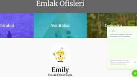 Emily - Emlak Ofisleri için Web Sitesi Destek Asistanı