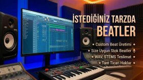 tarzınıza ve vokalinize özel rap beati yaparım
