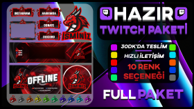 Hazır Twitch Paket