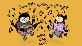 Doodle Tarzda Ufak Sevimlilikler