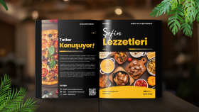 Restaurant katalog, afiş, broşür tasarımı