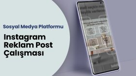 Instagram Reklam Post Çalışması