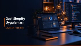 shopify için özel uygulama ve entegrasyon geliştiririm