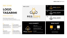 Bee-Zone – Logo ve Marka Kimliği Tasarımı