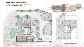 3d İç mekan tasarım - Plan boyama. 