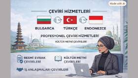 Endonezce Bulgarca Türkçe dillerinde çevirmen