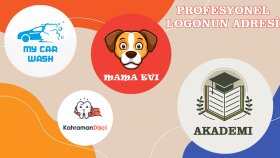 sade ve profesyonel logolarınızı tasarlarım