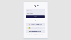 Login sayfası