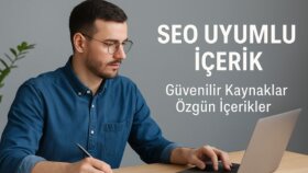 istediğiniz konuda seo uyumlu içerikler hazırlayabilirim