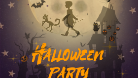 Halloween Party / Afiş Tasarımı.