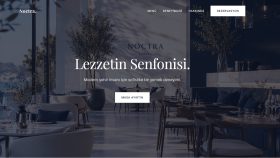 Noctra Kitchen | Restaurant Web Sitesi