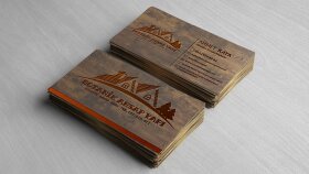 BOTANİK AHŞAP YAPI KARTVİZİT
