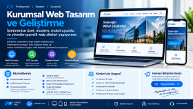 SEO uyumlu, mobil dostu kurumsal web sitesi yapıyorum