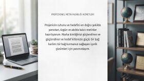 PROFESYONEL METİN YAZARLIĞI