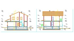 Autocad üzerinden mimari tasarım