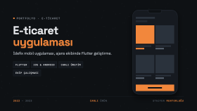 E-ticaret Mobil Uygulaması (İdefix)