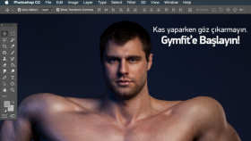 Gymfit Spor Salonu / Yaratıcı slogan ve görsel fikri