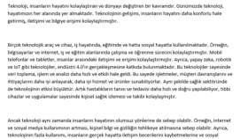 10 FARKLI DİLDE TEKNOLOJİ YAZIM