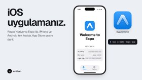 React Native ve Expo ile iOS ve Android uygulama yapıyorum