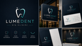 LUMEDENT — Premium Diş Kliniği Logo Tasarımı