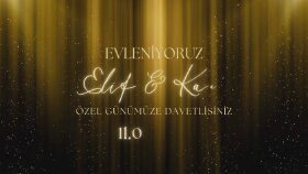 DÜĞÜN-DAVETİYE TASARIMI