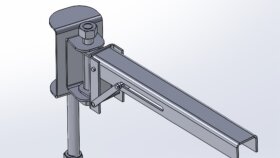 çelik konstrüksiyon makine konsol parça tasarımı yaparım