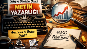 metin yazarlığı yaparım
