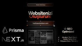 modern teknolojiler ile web sitesi hazırlarım
