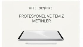 YouTube ve Podcast kayıtlarınızı profesyonel deşifre ederim