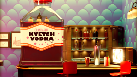 Kvetch Vodka Reklamı