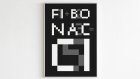 Fibonacci Afiş Tasarımı