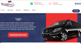 Havalimanı Transfer Web Sitesi
