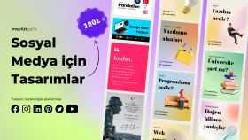 sosyal medya için profesyonel tasarımlar yapabilirim