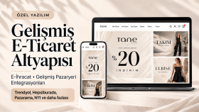çoklu pazaryeri entegrasyonlu e-ticaret sitesi geliştiririm