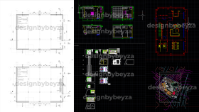 el çizimi mimari planlarınızı AutoCAD'e aktarırım