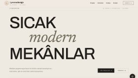 Lyvoradesign - İç Mimarlık Stüdyosu Web Sitesi