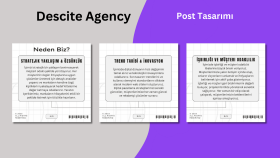 Descite Agency Post Tasarımı