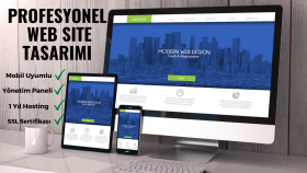 4 gün içerisinde yönetim panelli web sitenizi yapabilirim