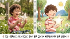 çocuğunuz ve sizin için kitap yazar ve resimlendiririm