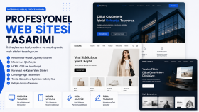 modern ve mobil uyumlu web sitesi tasarlayabilirim