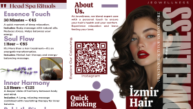Luxury Hair & Spa Brochure | Creative Design