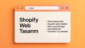 Shopify ile satış odaklı web siteleri tasarlıyorum
