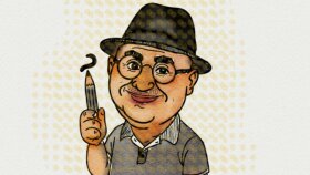 Karikatür portre çizim illustrasyon