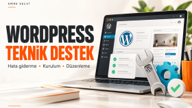 WordPress hatalarınızı giderip sitenizi düzenleyebilirim
