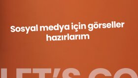 sosyal medya için görseller hazırlarım