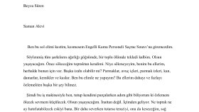 Saman Alevi-Yayımlanmış Öykü