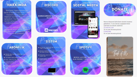 Twitch ve youtube tasarımlarım
