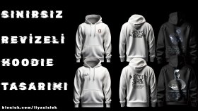 markanız için hoodie tasarımı yapabilirim