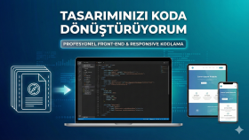 Figma tasarımlarını HTML ve CSS’e birebir kodluyorum