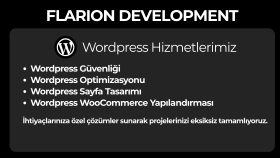 wordpress ile alakalı sorularınıza çözümler sunabilirim